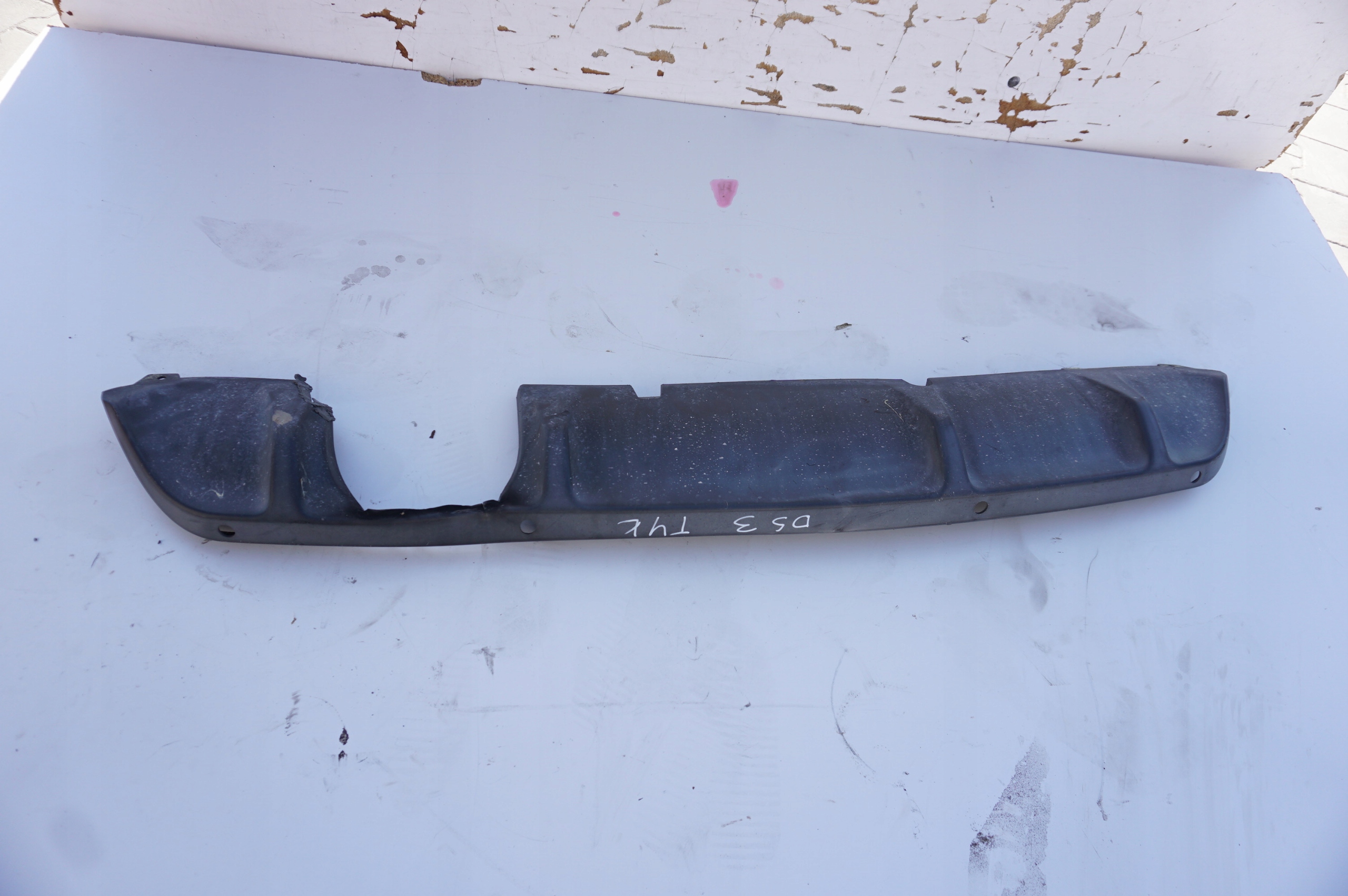 DOKŁADKA LISTWA ZDERZAKA TYŁ CITROEN DS3