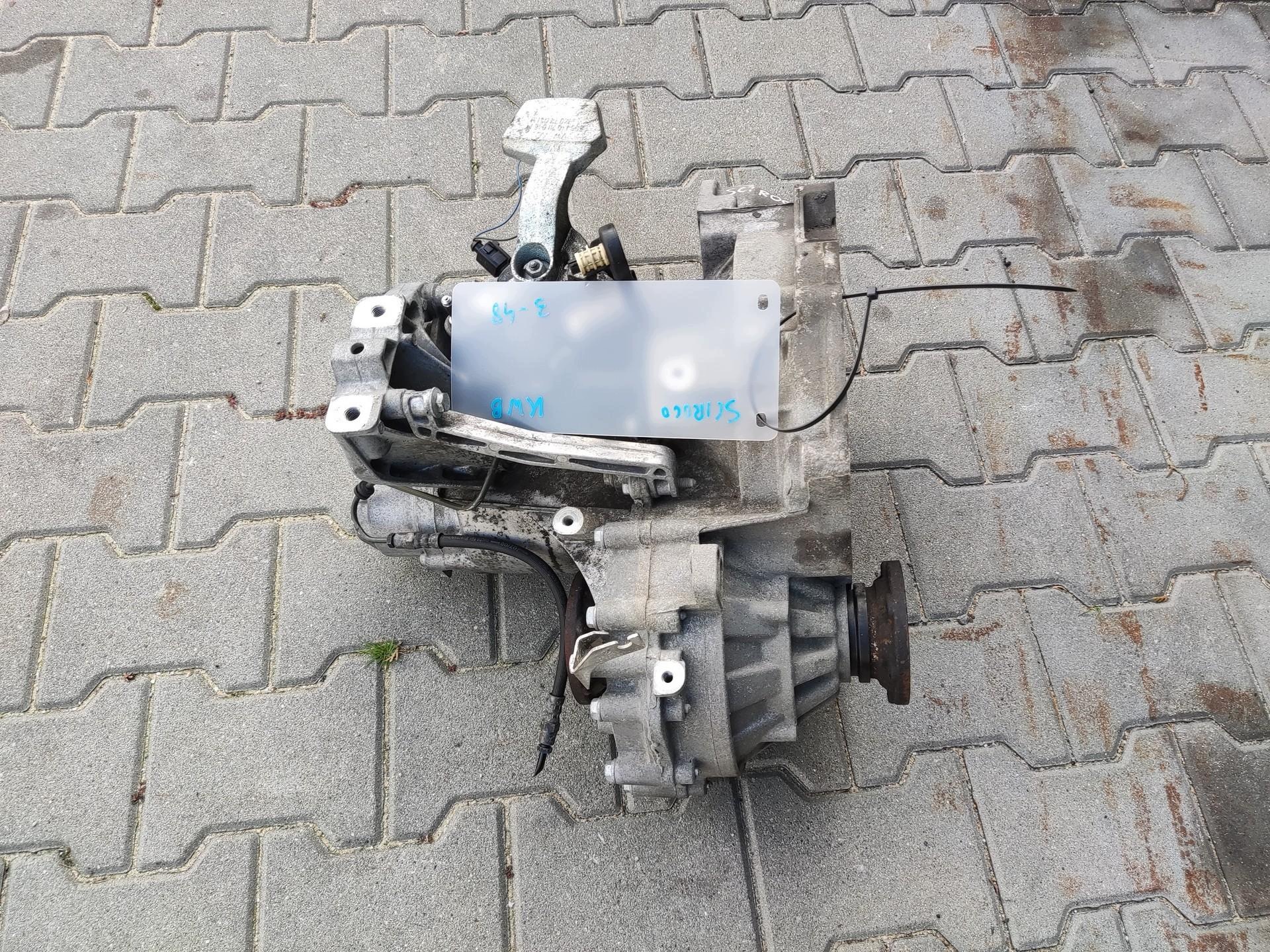 gearbox, manual VOLKSWAGEN SCIROCCO 1.4 TSI 2008-2014 KWB