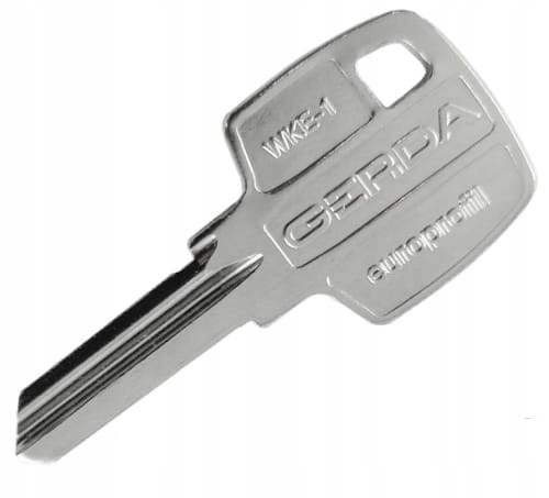 Gerda klucz surowy do wkładki WK-E1