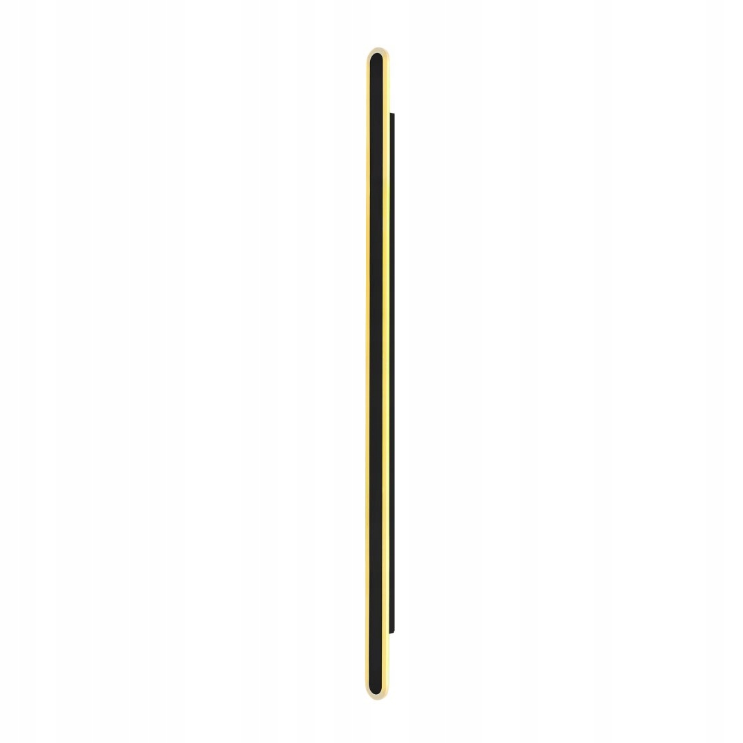 Stick venkovní nástěnná lampa L-180 černá 60W opálové stínidlo IP65