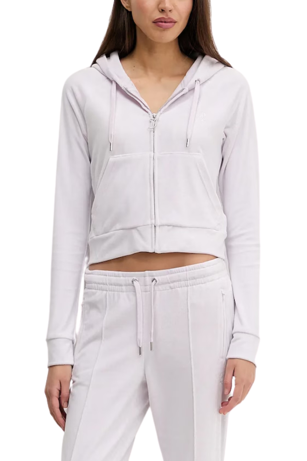Juicy Couture Růžová mikina Madison Outline S