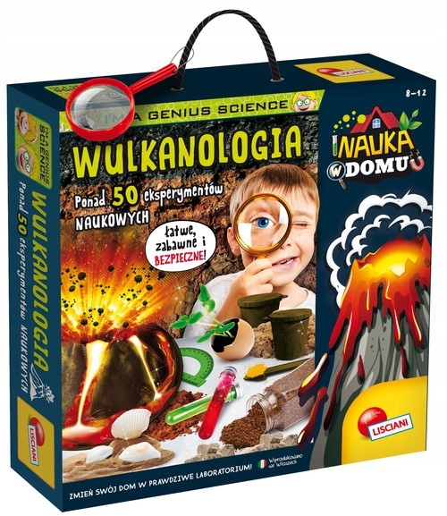 I'M Genius Science Nauka w domu Wulkanologia - Lis
