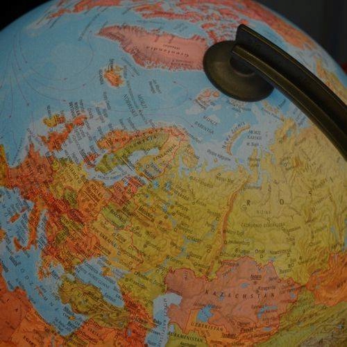 Atlantis globus podświetlany 2w1 fizyczny i polityczny premium LED Marka 4F