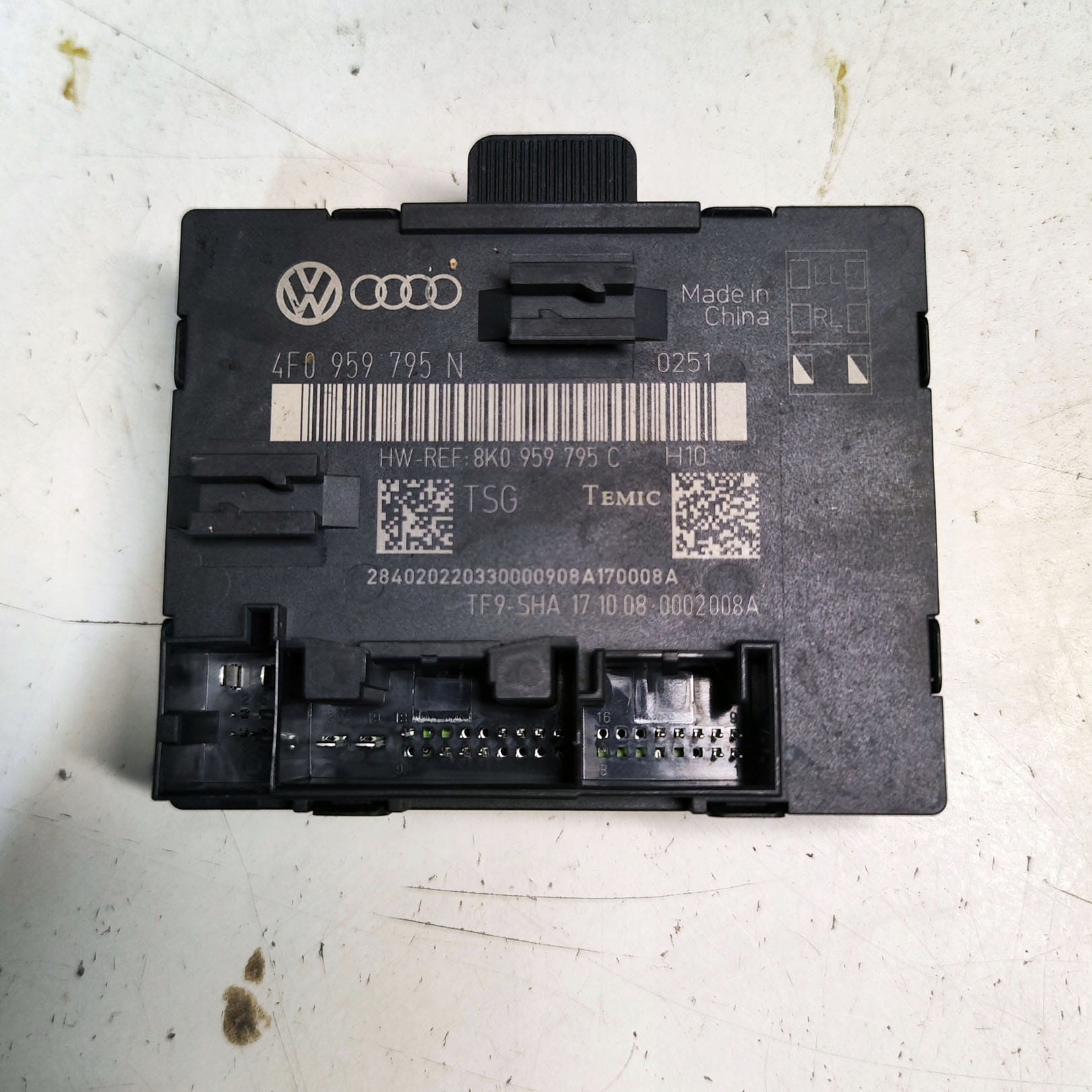 AUDI A4 B8 modul sterownik drzwi 4F0959795N