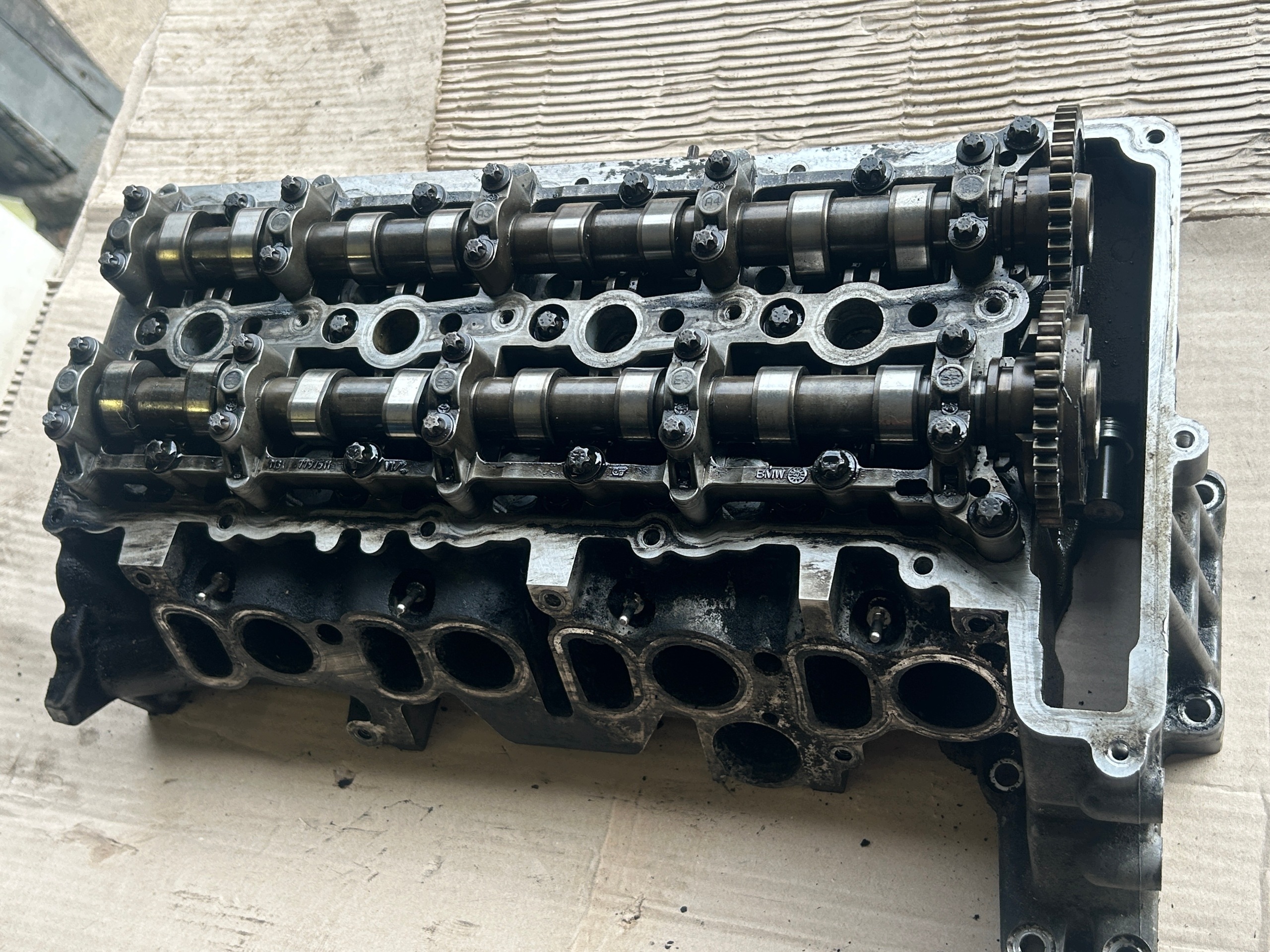 BMW E90 177 KM 2,0 D N47D20C head. complete 779767807