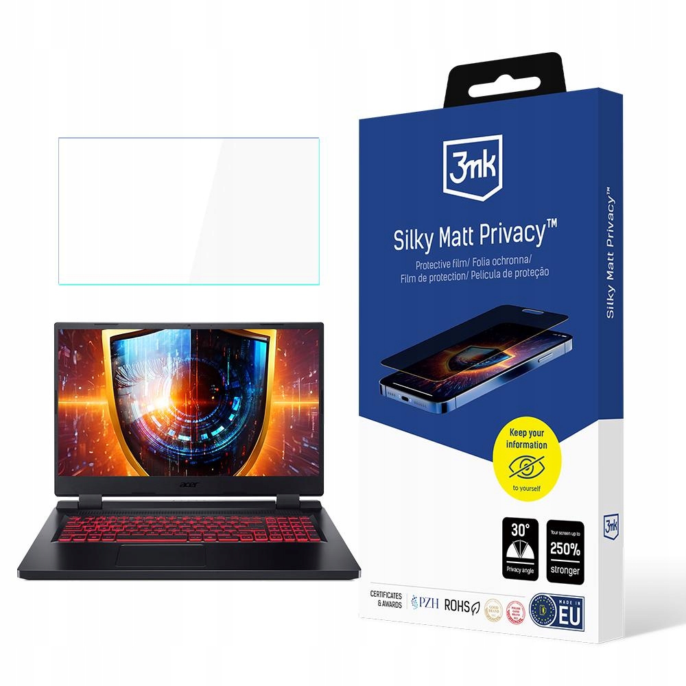 Fólie pro Acer Nitro 5 17,3" up to 19" 3mk Privacy 2-way