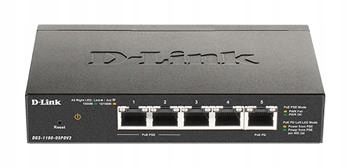 D-Link 5-Port Gigabit PoE Smart Managed Switch with 1 Pd port