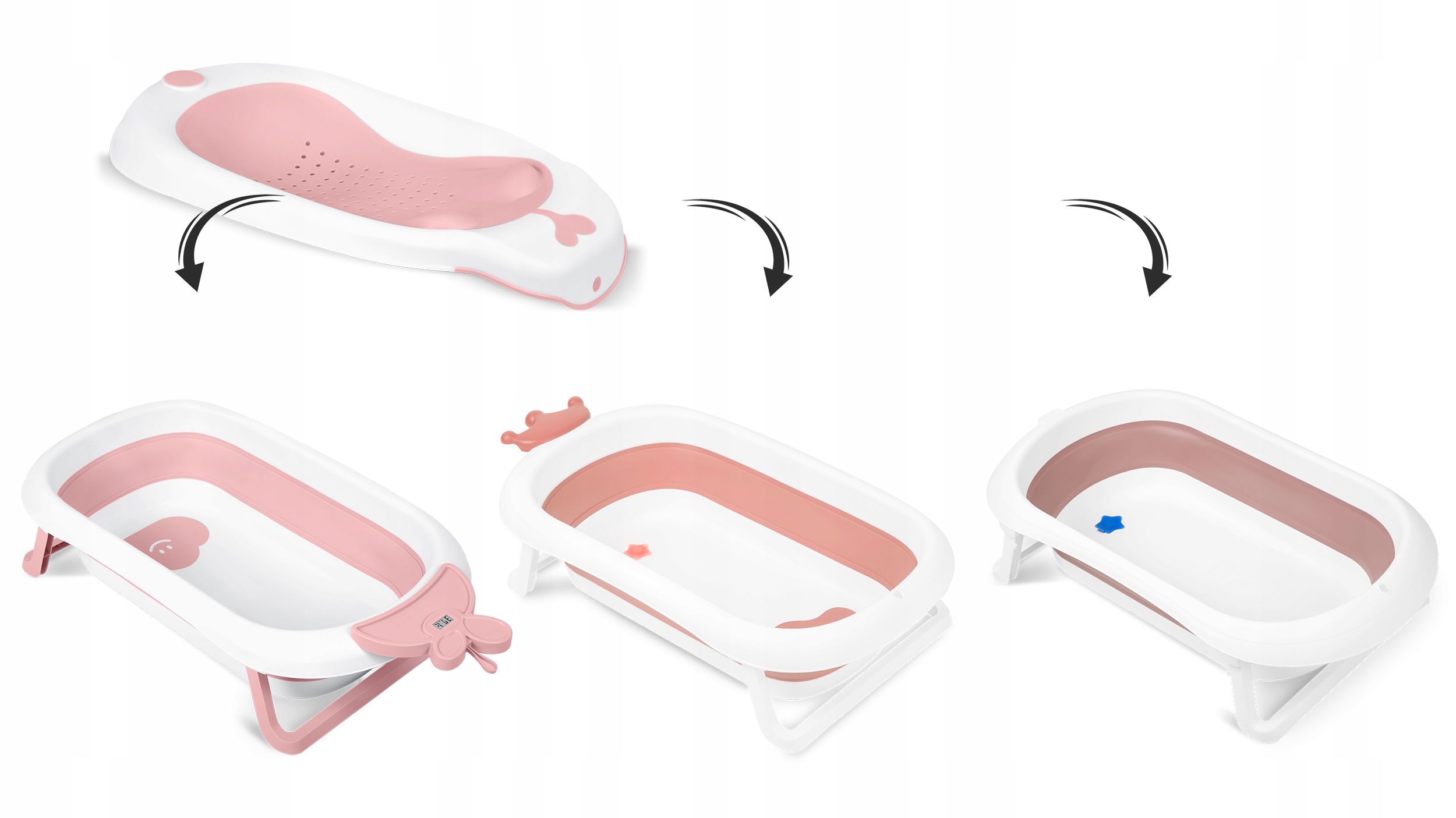 WKŁADKA DO WANIENKI DLA NIEMOWLĄT PODUSZKA LEŻACZEK DO KĄPIELI RICOKIDS EAN (GTIN) 5903890616793