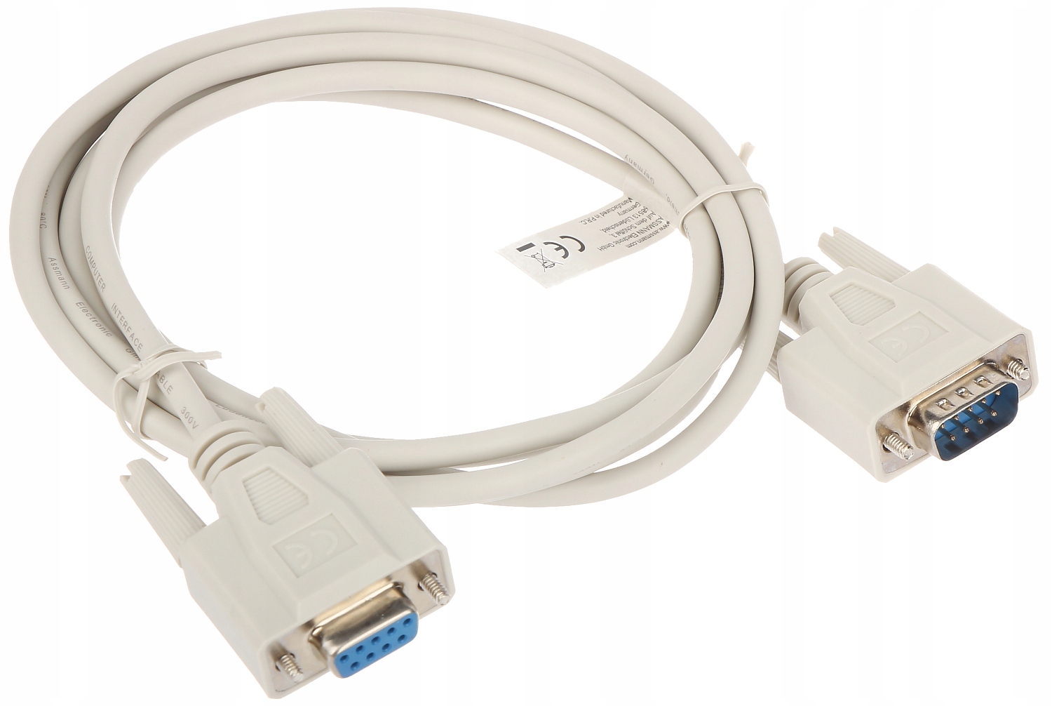 KABEL PRZEWÓD DB9 - RS232 F/M 1,5m (M)