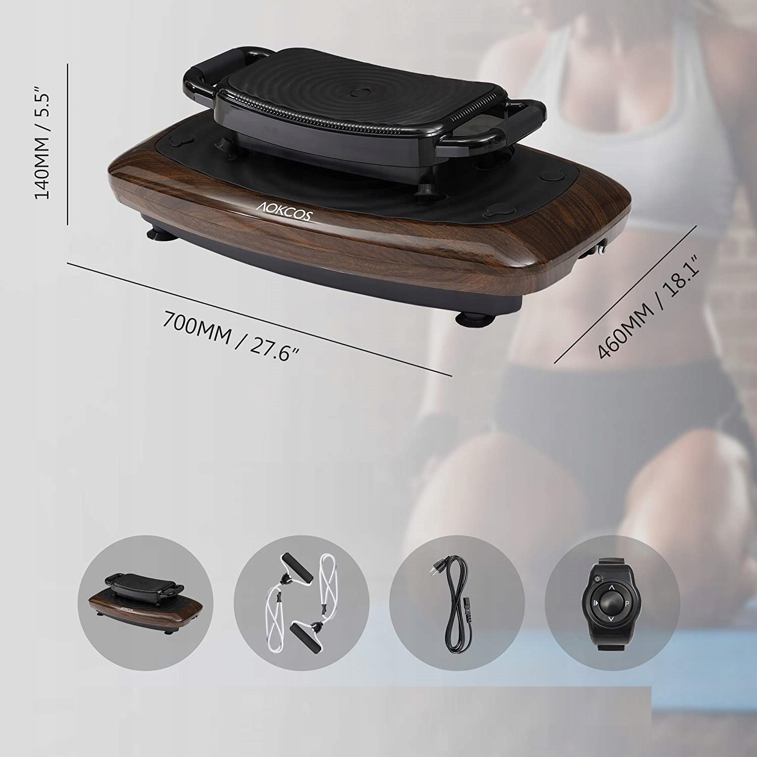 PLATFORMA WIBRACYJNA WIBRUJĄCA FITNESS MASAŻER Rodzaj platforma wibracyjna