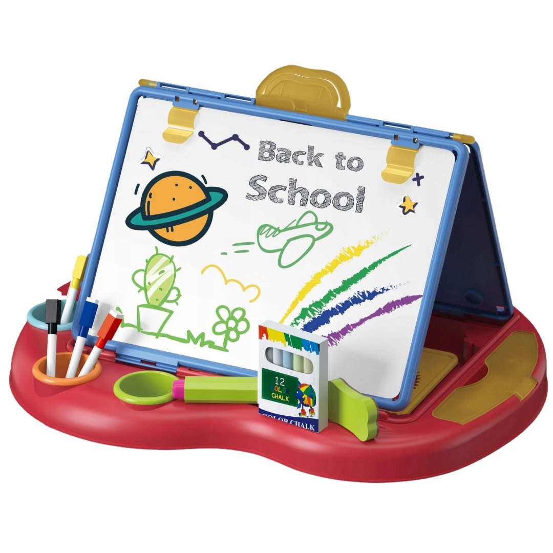 DWUSTRONNA TABLICA KREŚLARSKA EDUKACYJNA GRY PLANSZOWE ZESTAW MAŁY ARTYSTA Marka ProNice