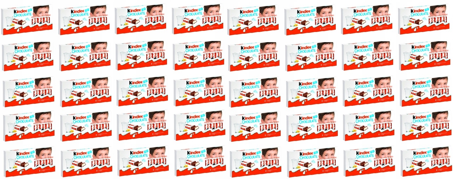 40x 100g Ferrero Kinder Chocolate Czekoladki mleczne Karton