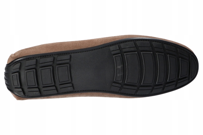 AMERICAN CLUB CY119 PÓŁBUTY SKÓRZANE MOKASYNY BUTY MĘSKIE WSUWANE BEŻOWE 44 Kolekcja AMERICAN LEATHER SHOES