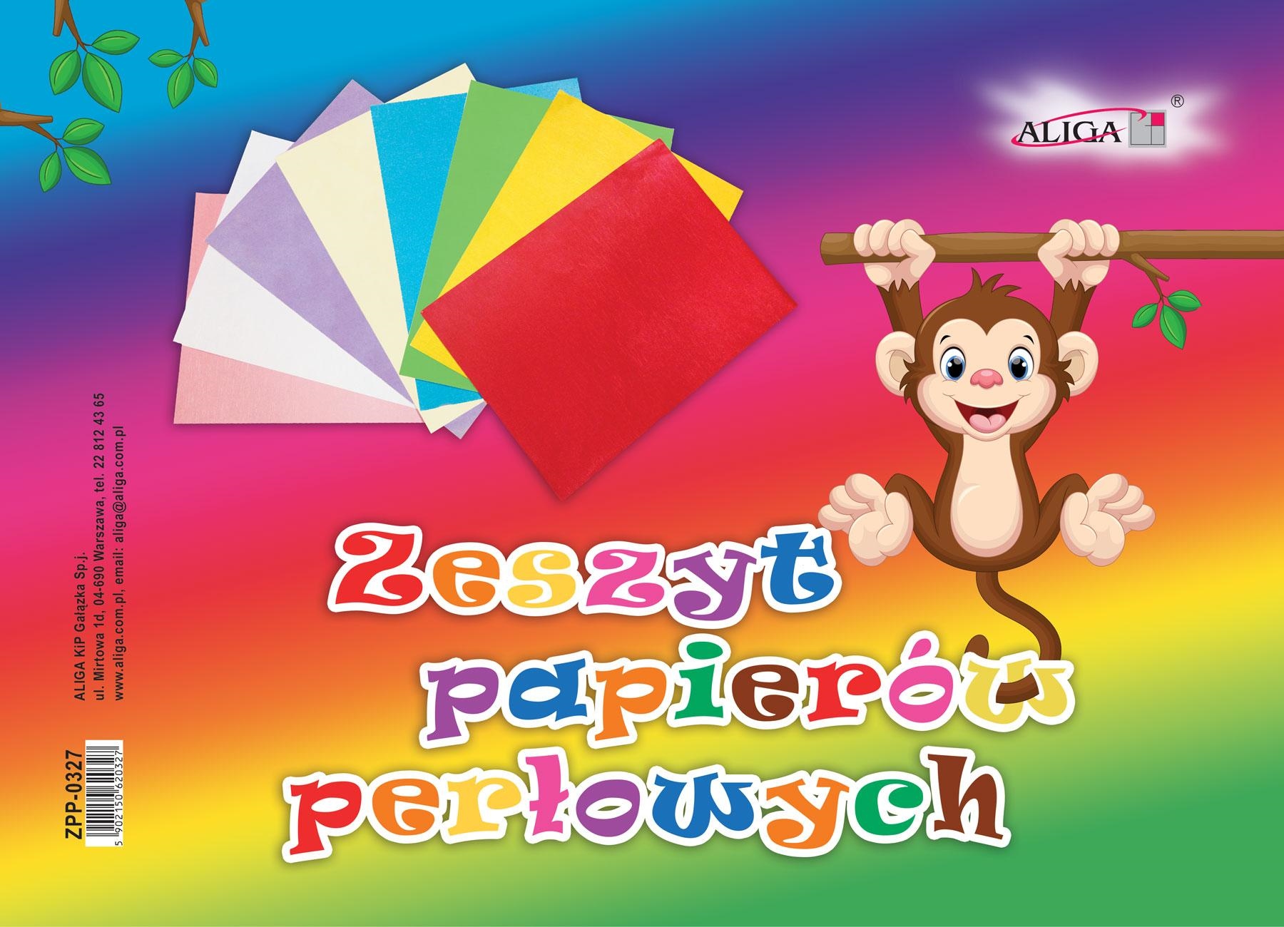

Zeszyt papierów perłowych 25x35