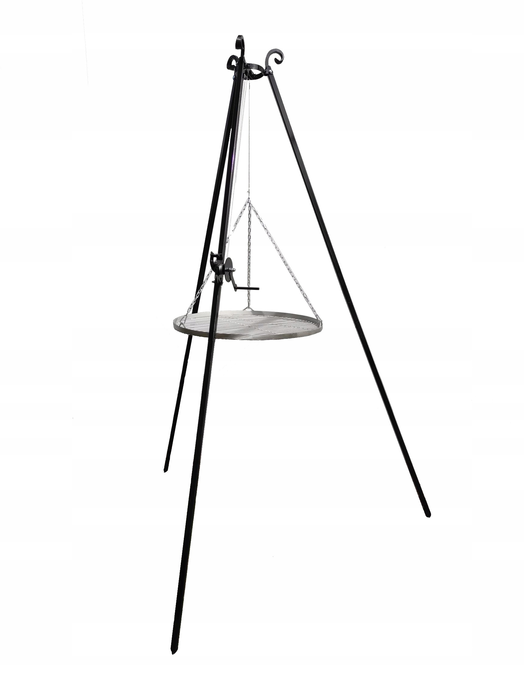 

Trójnóg nad ognisko ruszt 60cm. grill Polski