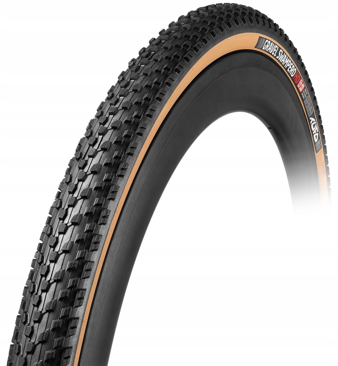 Plášť na kolo Tufo Swampero Hd 700x40c Gravel černo-béžová Tubeless 460 g