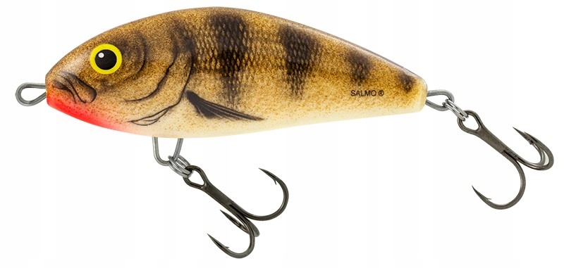 Wobler Salmo Fatso Floating 12cm 59g Emerald Perch Długość (cm): 12, Waga