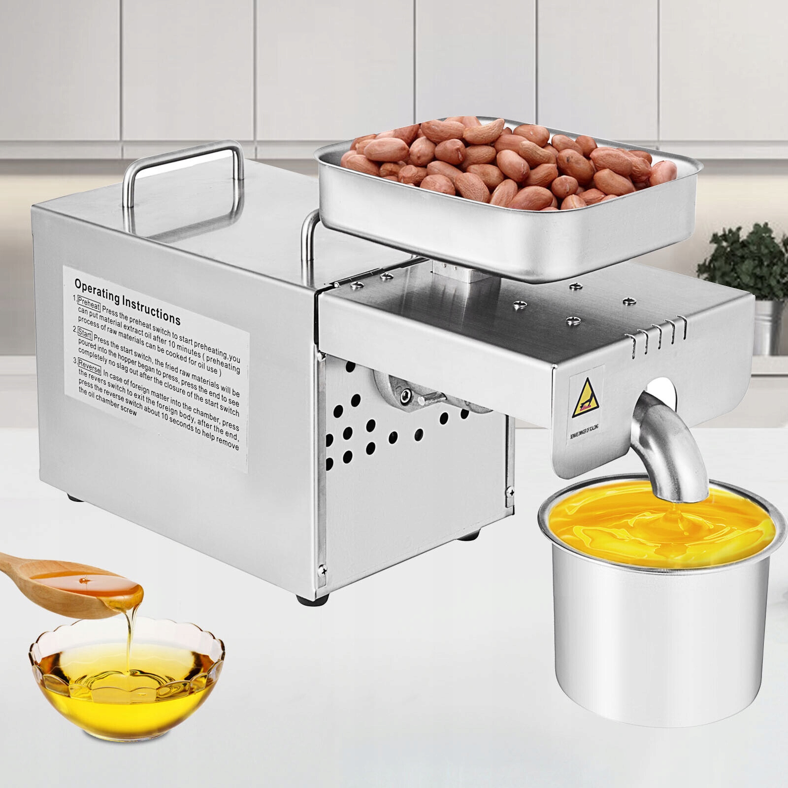 Automatyczna Prasa do Oleju 3-6Kg/h