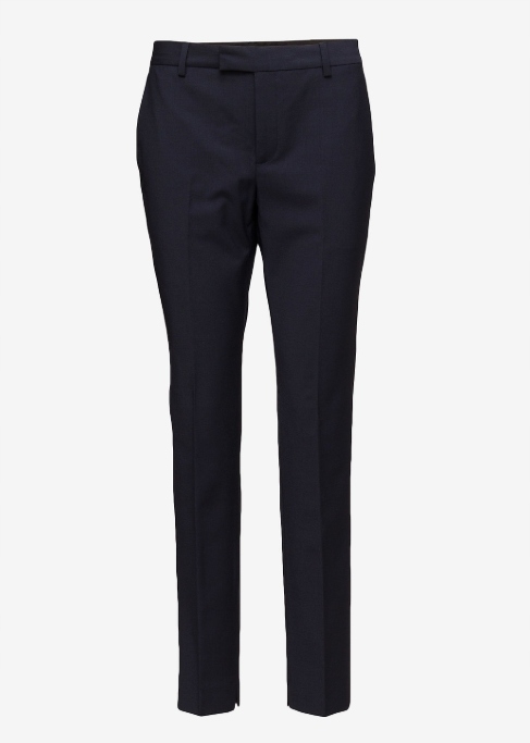 InWear dámské elegantní dlouhé kalhoty modré velikost 40