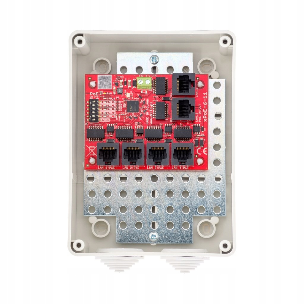 Switch 6-PORTOWY Poe Atte xPoE-6-11-S3