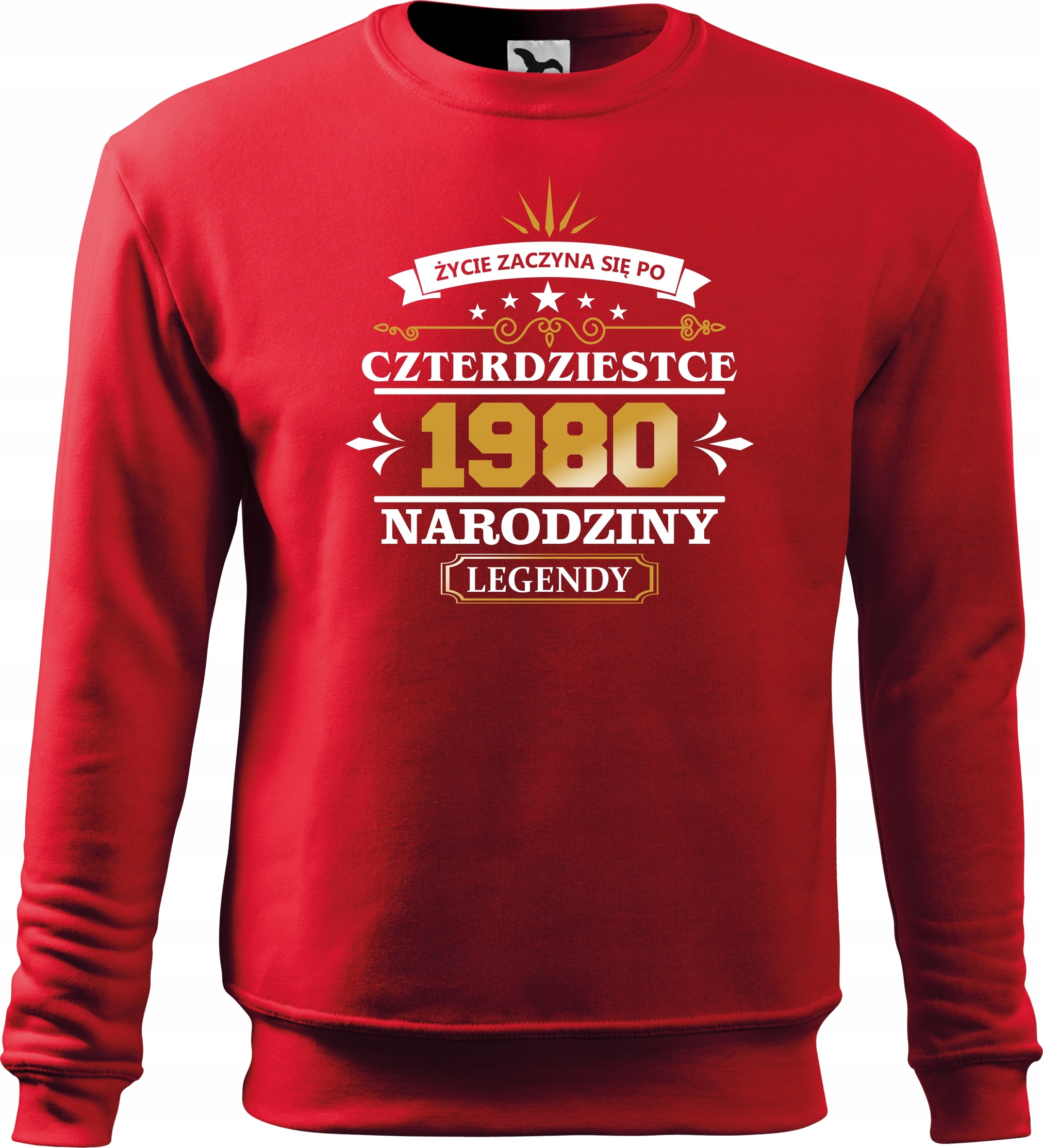 

Super Bluza męska Urodziny nadruk Życie po 40-tce