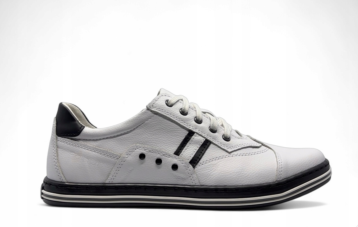 Pánské polobotky 1801 Polbut – přírodní kůže, velikost 43