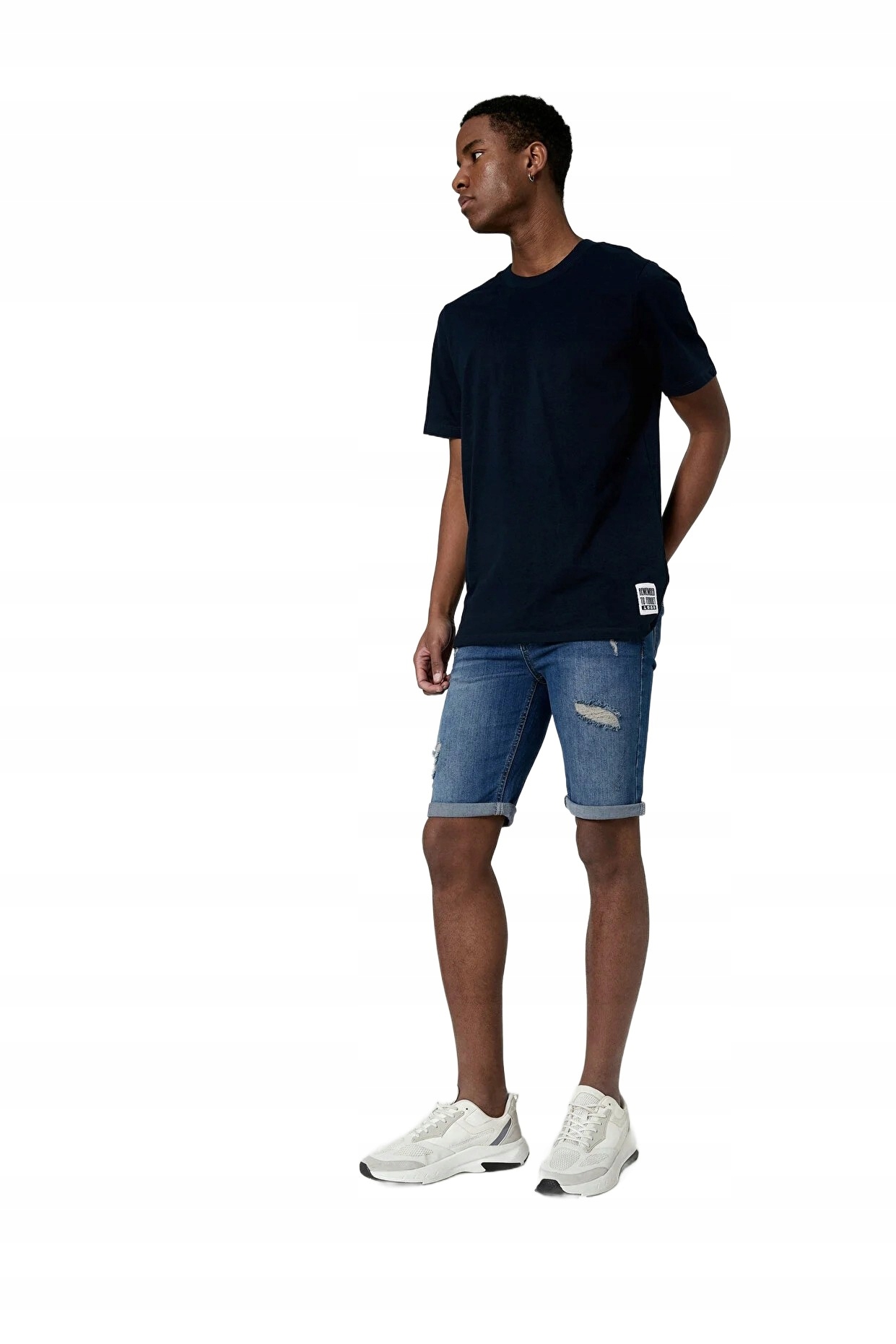 Koton Kraťasy S Oděrkami A Manžetou 33 5DA