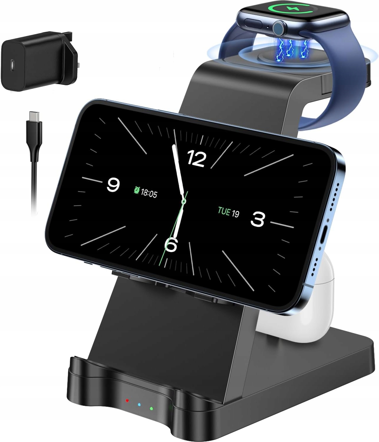 Bezprzewodowa ładowarka do produktów Apple 3 w 1