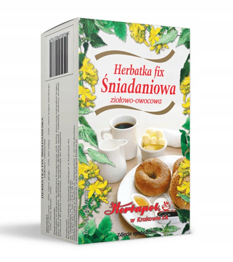 

Herbatka śniadaniowa, pyszna do śniadania Herbapol
