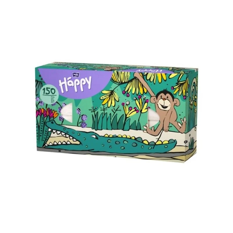 

Chusteczki higieniczne Happy Małpka 150 szt.