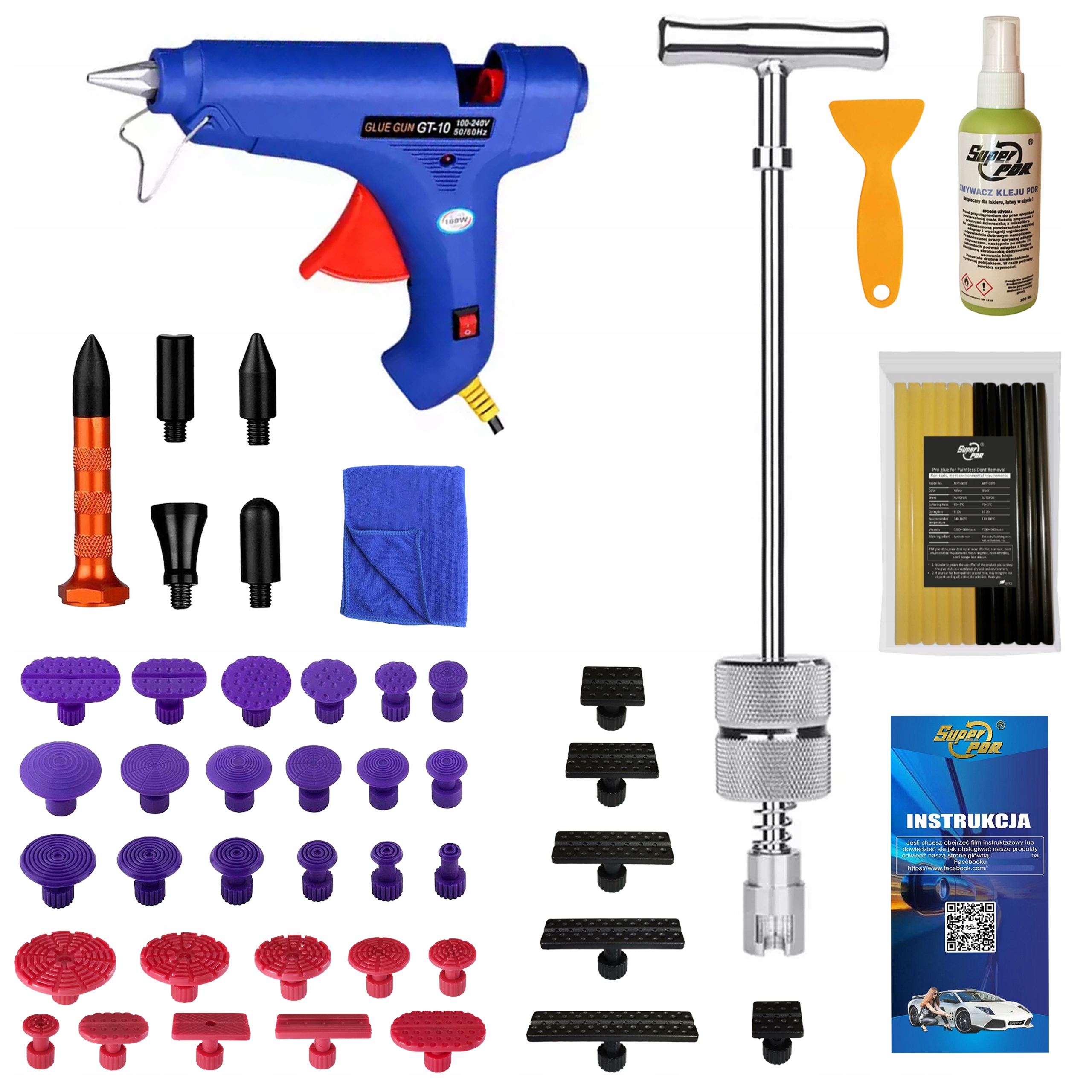 Setrvačné kladivo Pdr, sada pro promáčkliny