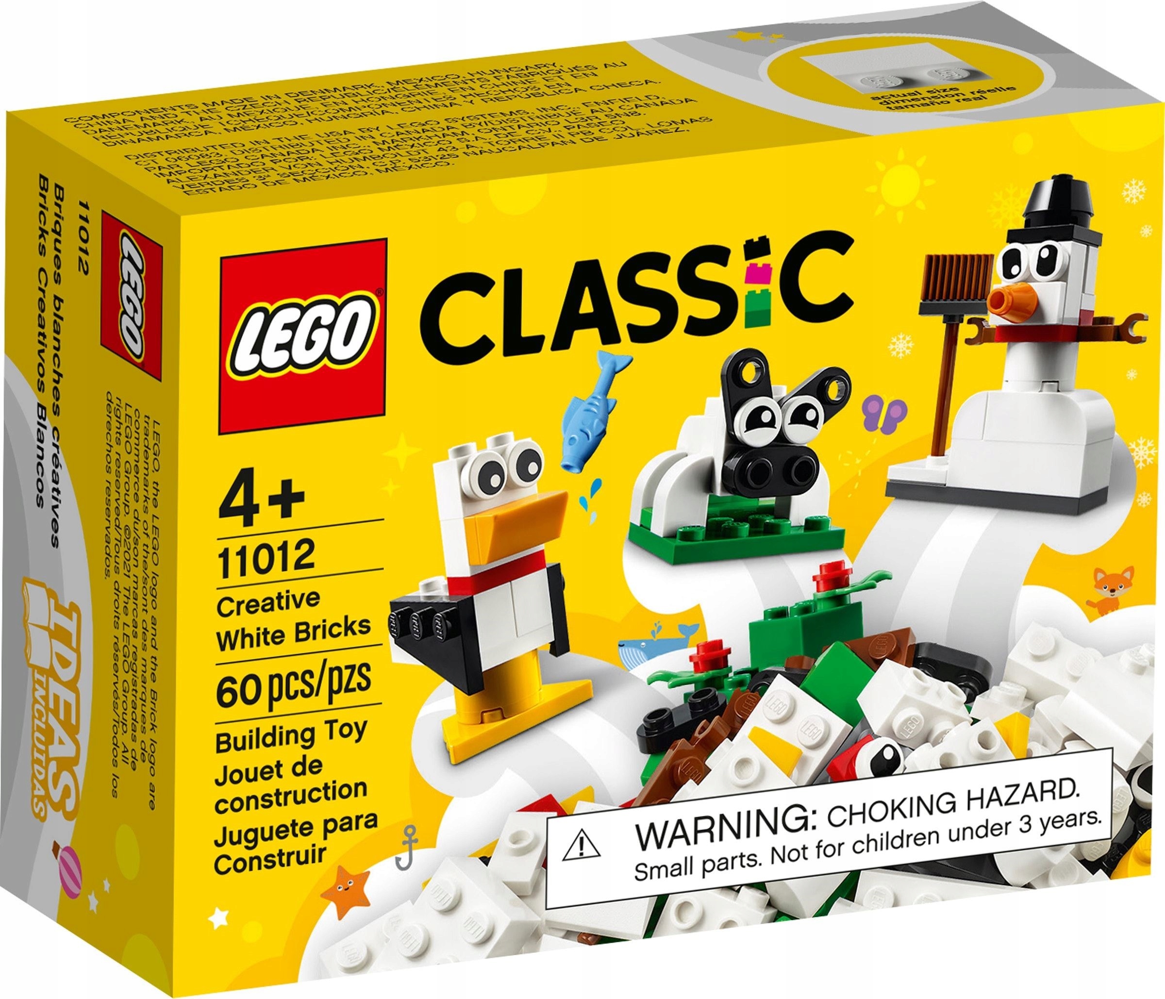 

Lego Classic Kreatywne białe klocki 11012