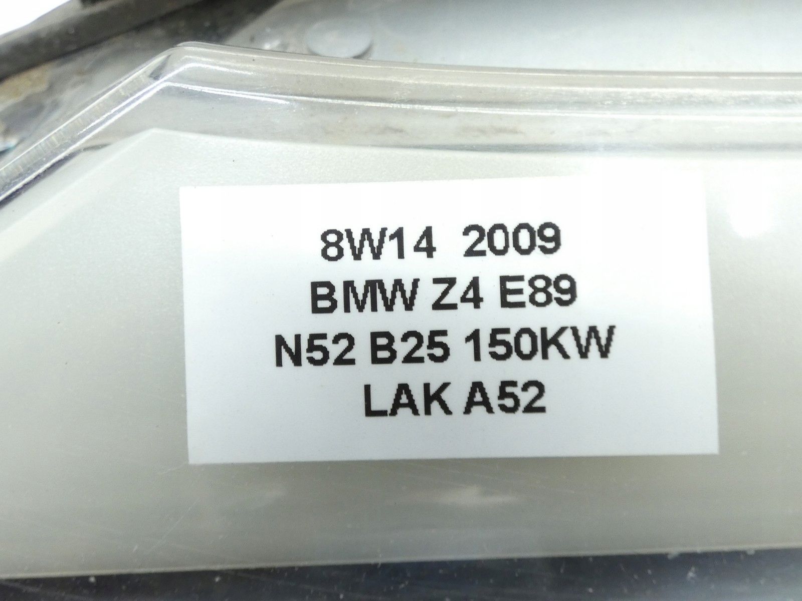 light left front left front XENON BMW Z4 E89 08R- 7191735