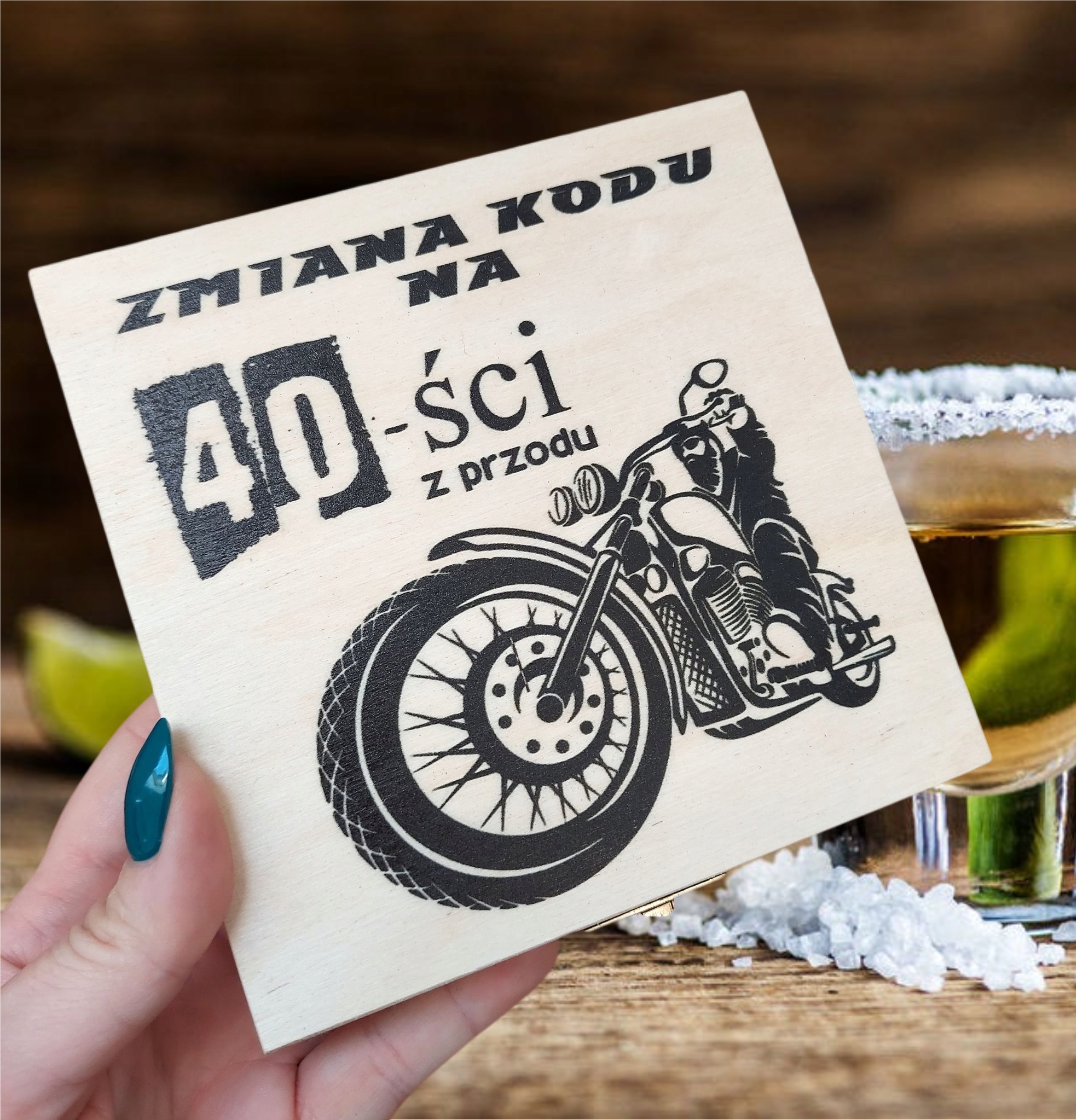 Zastrzyk gotówki ZMIANA KODU 40-tka...box WZORY Okazje urodziny