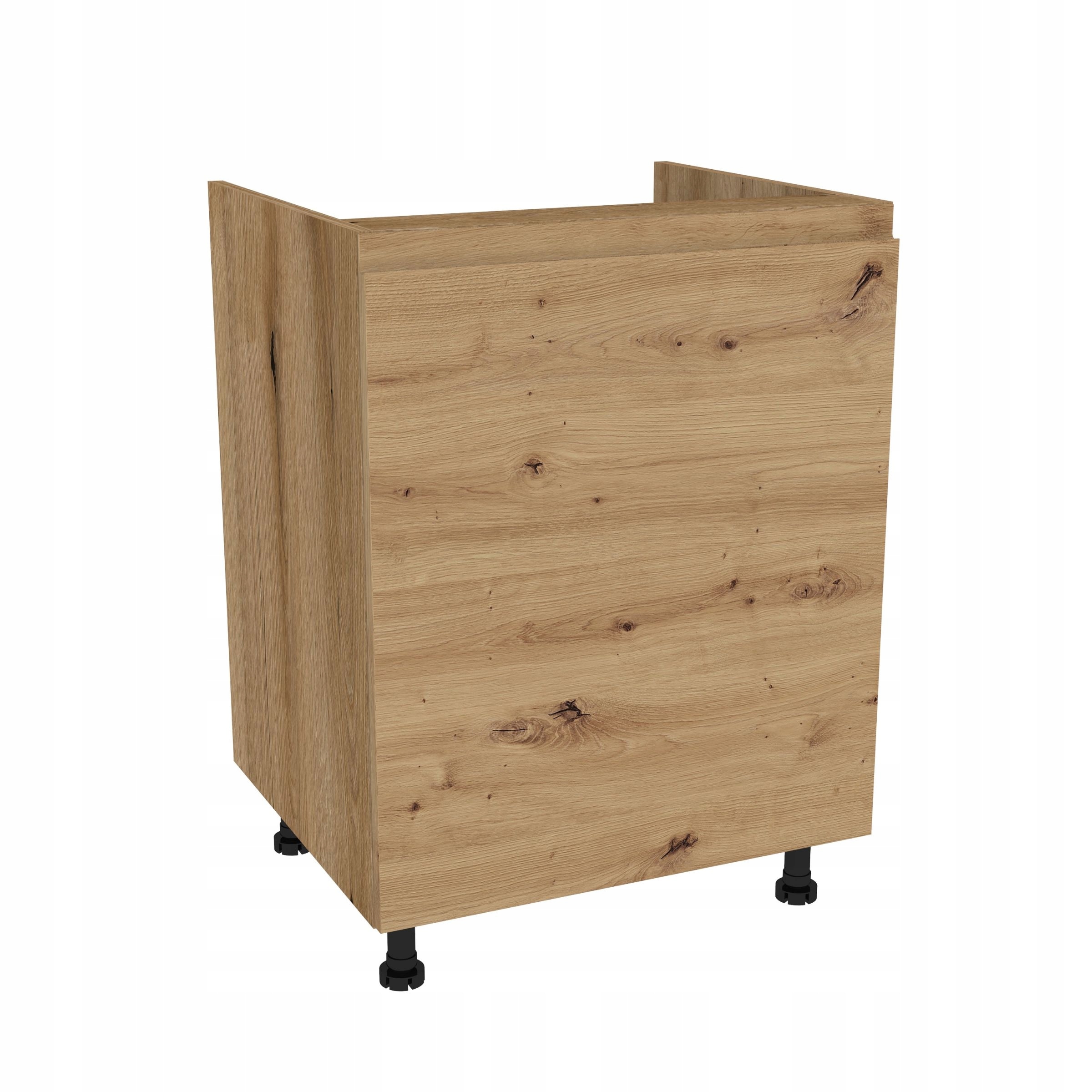 Spodná skrinka pod umývadlo 60 Frezo Dub Evoke predná časť Bezúchytkový dub Artisan