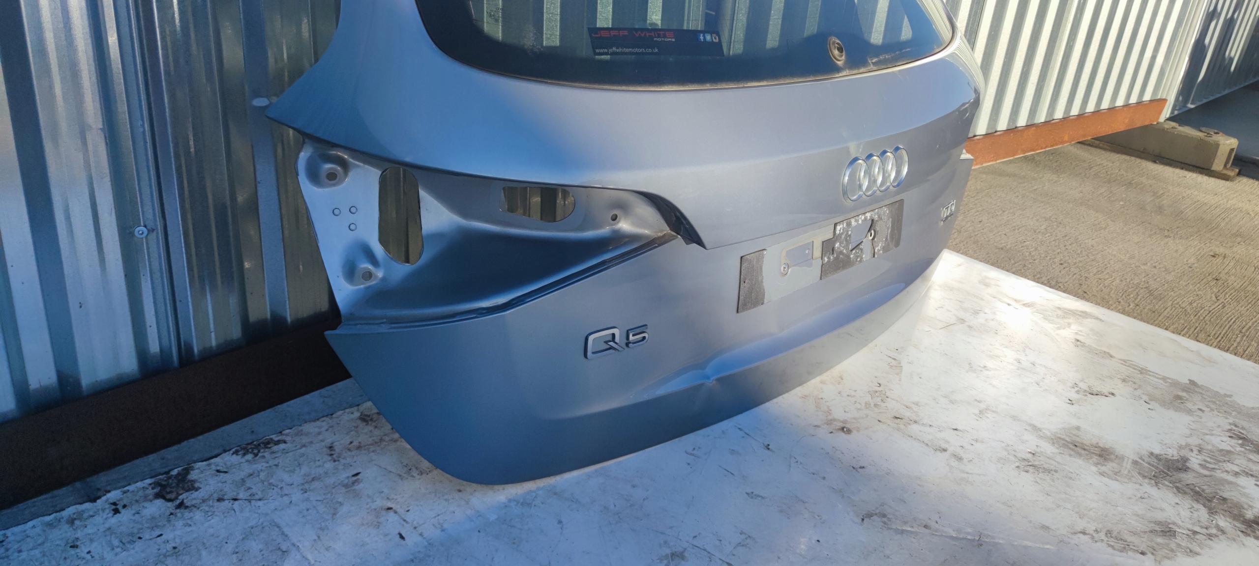 boot doors rear part AUDI Q5 8R LX7V S LINE 2008-2016 original !