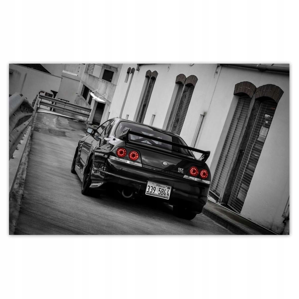 Fototapety 520x318 Čierny Nissan Gtr