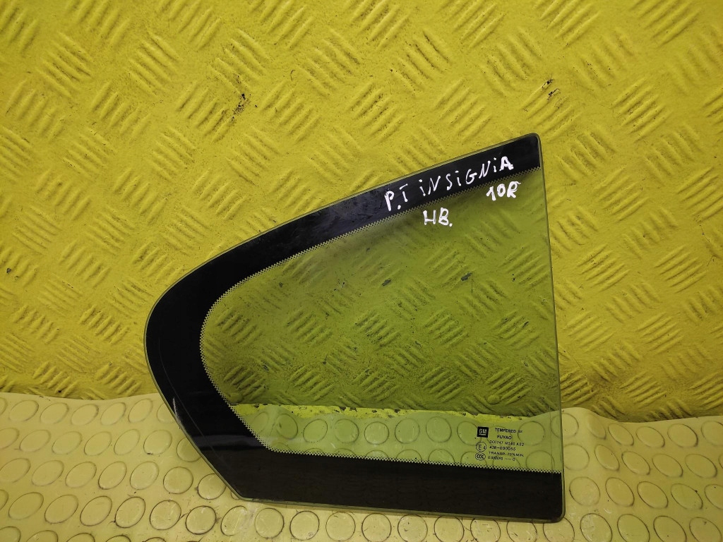 OPEL INSIGNIA HB window door right rear part