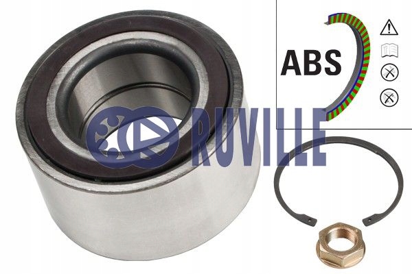 Łożyska i piasty kół RUVILLE 6634