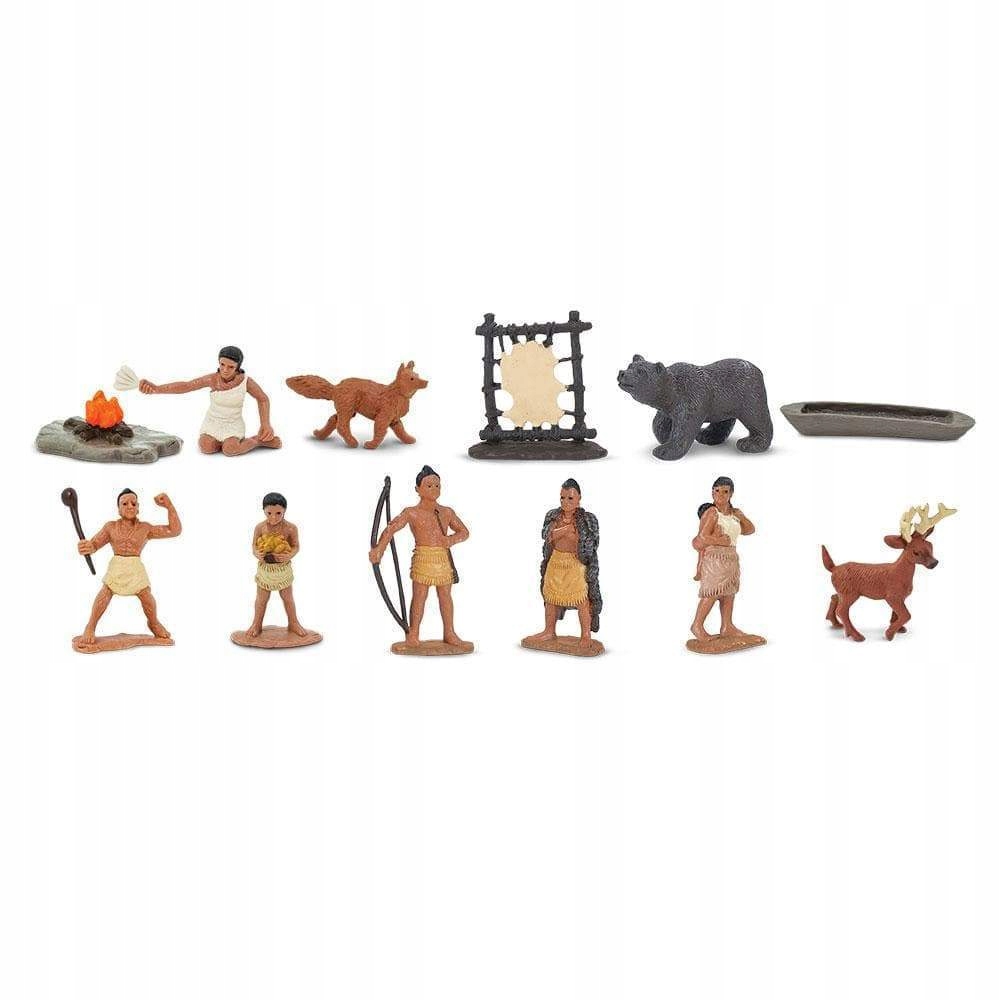 

Indianie Powhatan Zestaw Małe Figurki Safari Ltd