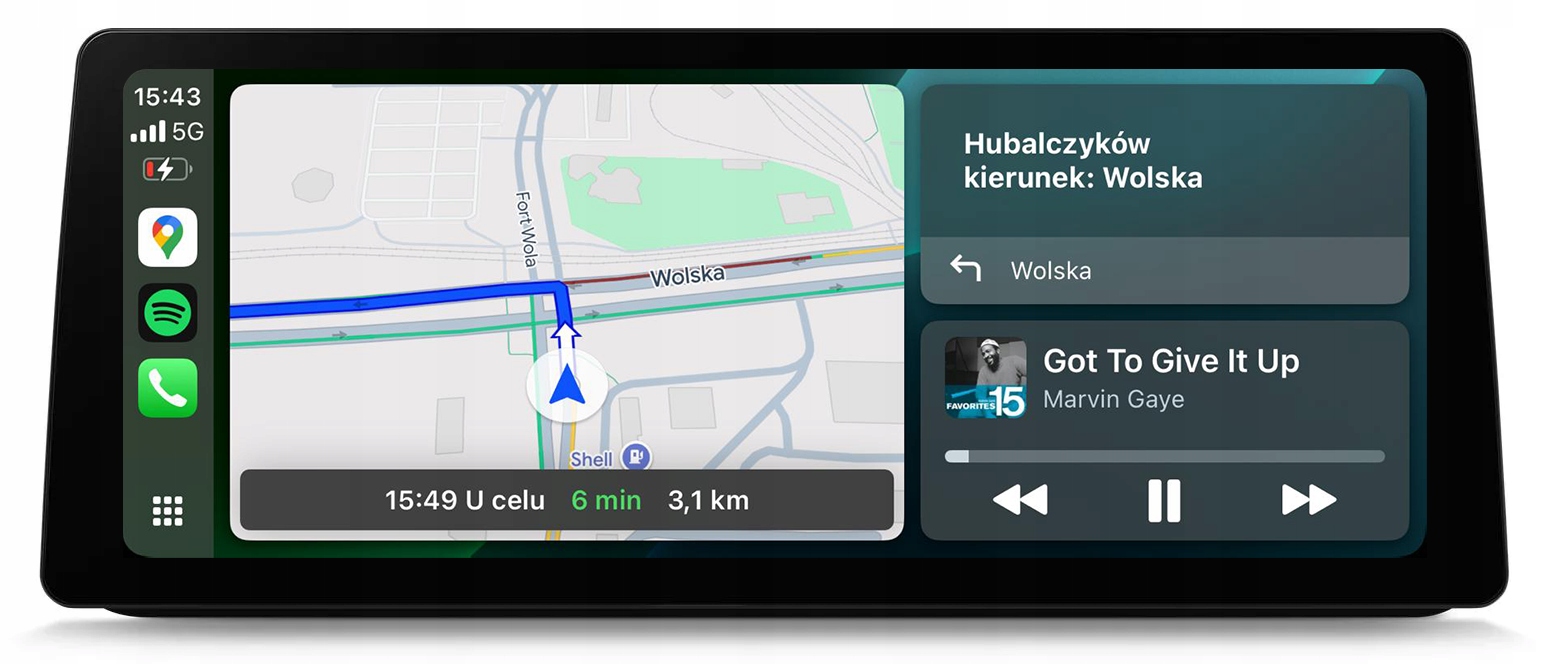 Bmw F10 F11 Najnowszy Android Radio Nawigacja Carplay Mapy