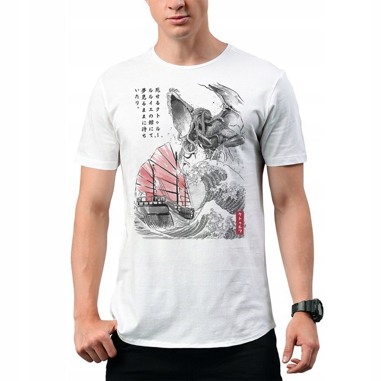 

Koszulka T-Shirt Cthulhu Sumi E M