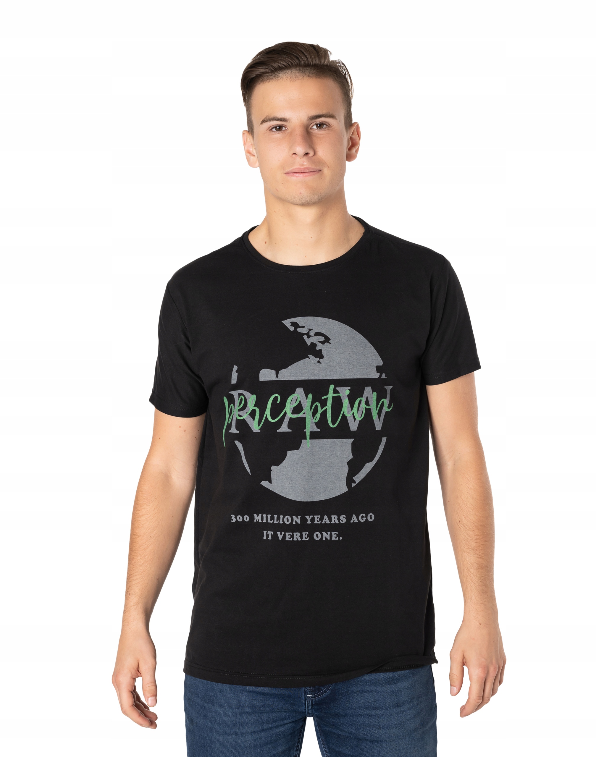 

Koszulka Podkoszulek T-shirt Męski Shirt KM30-2 M
