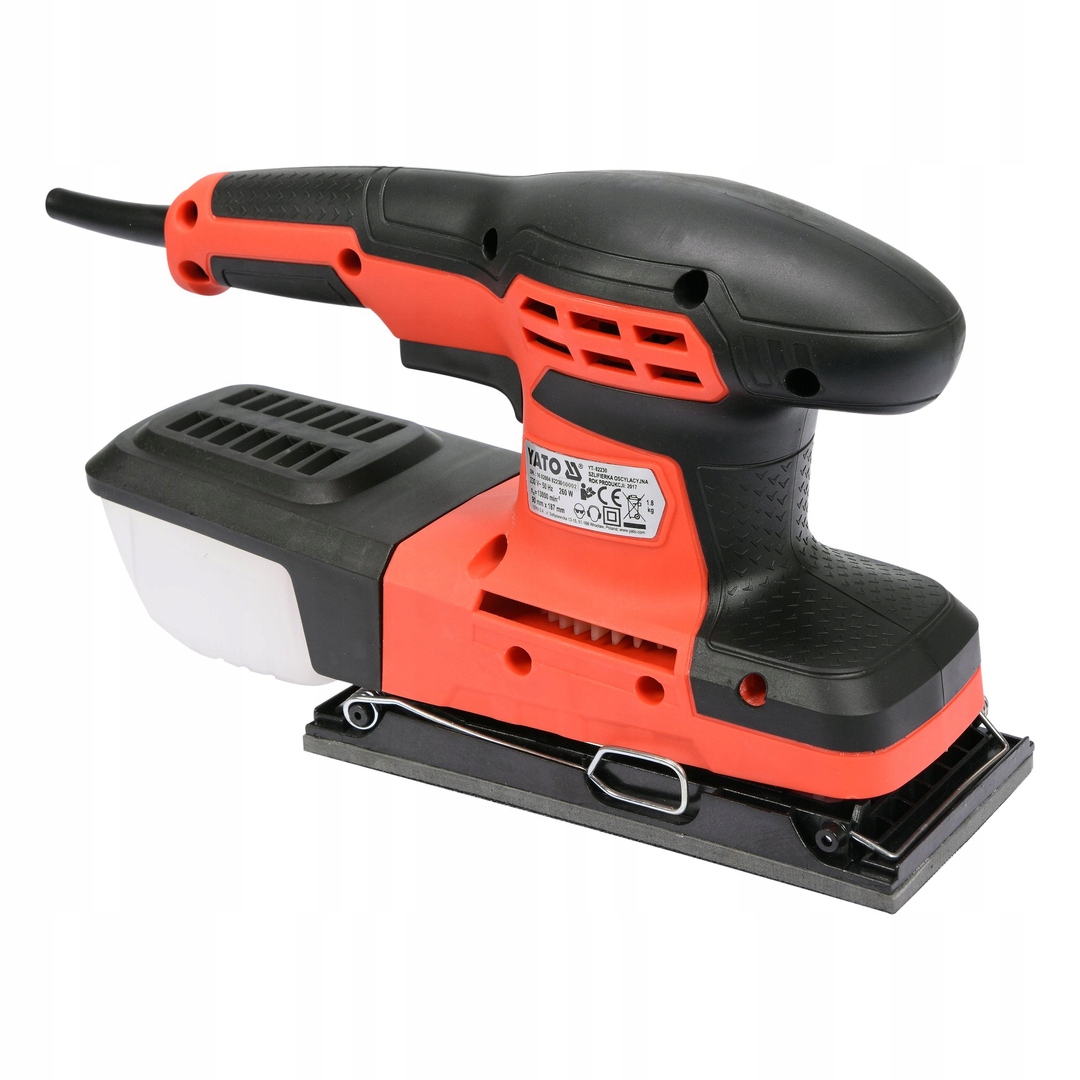 Oscilační bruska Yato 260 W, regulace 13000 ot/min, odsávání prachu