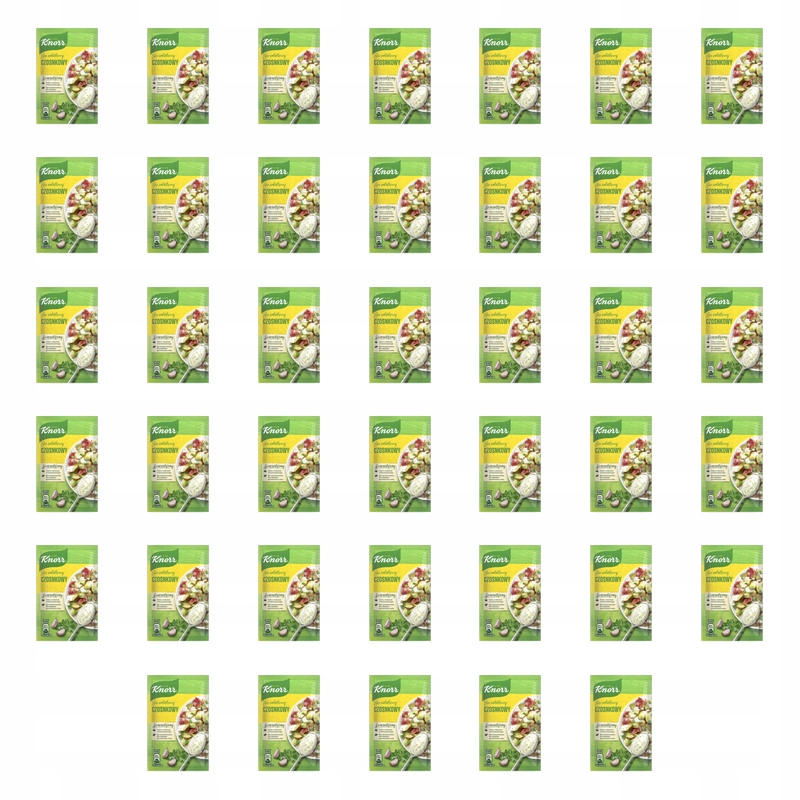 Knorr Sos Sałatkowy Czosnkowy Mieszanka Przypraw X40