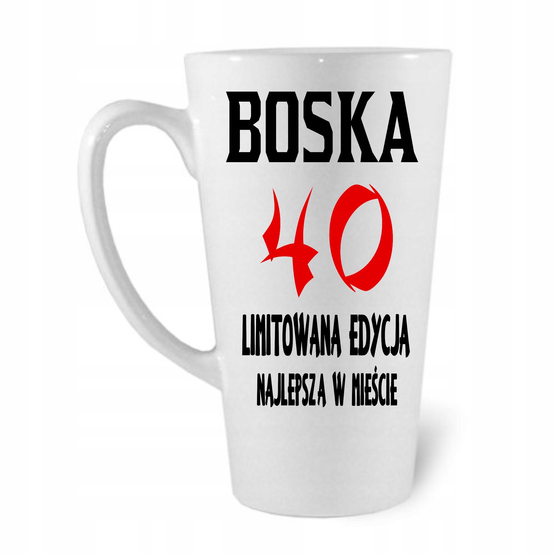 

Kubek Latte 40 Urodziny