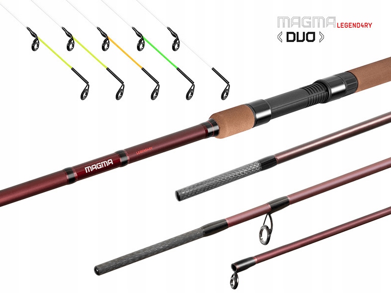 Wędka Delphin Magma Legend4ry Feeder Duo 335-395cm 100g 3-składy
