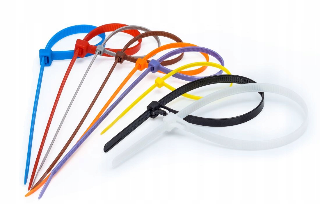 Opaski Zaciskowe 30cm 300x3,6mm Białe 100 sztuk Liczba sztuk 100 szt.