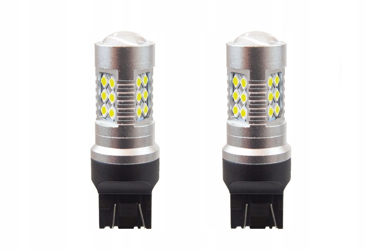 Żarówki Led Canbus 3030 24SMD T20 7443 W21/5W White 12V 24V AMIO-02126