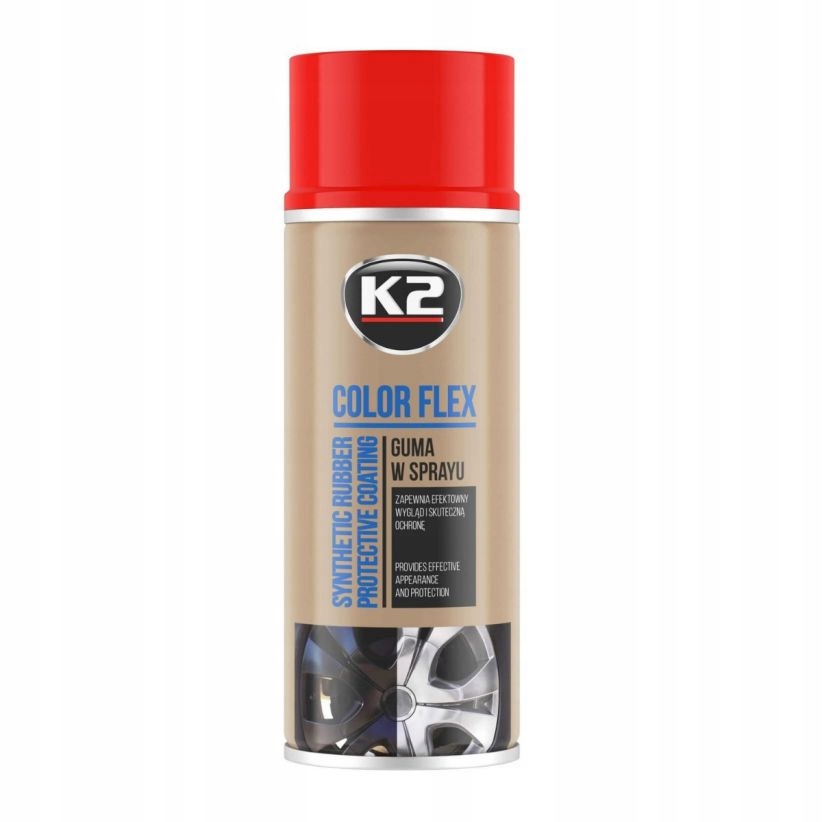 

K2 Color Flex Guma W Sprayu Czerwony L343CE 400 ML